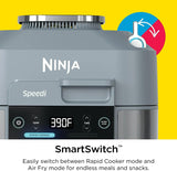 Ninja Speedi Rapid Cooker & Air Fryer, 6-Qt Capacity, 10-in-1 Functions to Steam (SF300)