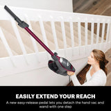 Shark HV371 Rocket Pro DLX Corded Stick, Removable Hand Vacuum, Advanced Swivel Steering, XL Cup, Crevice Tool, Upholstery Tool & Anti-Allergen Dust Brush BLACK