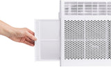 GE - 250 Sq. Ft. 6,000 BTU Window Air Conditioner with Remote - White (AHP06LZ)