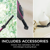 Shark HV371 Rocket Pro DLX Corded Stick, Removable Hand Vacuum, Advanced Swivel Steering, XL Cup, Crevice Tool, Upholstery Tool & Anti-Allergen Dust Brush BLACK