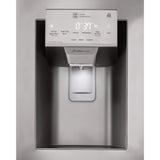 LG SmartThinQ 27.9-cu ft Smart French Door Refrigerator with Ice Maker Stainless Steel ENERGY STAR (LFXS28968S)