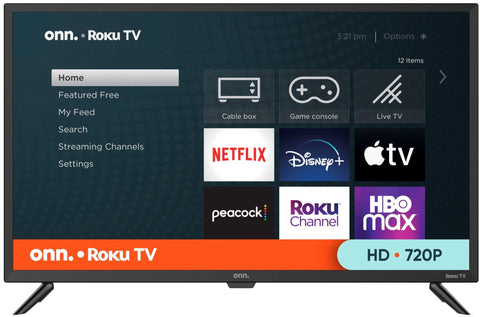 ONN. 32" Class HD (720P) Roku Smart LED TV (100012589)