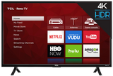 TCL 43" Class 4K UHD LED Smart Roku TV 4 Series (43S425)