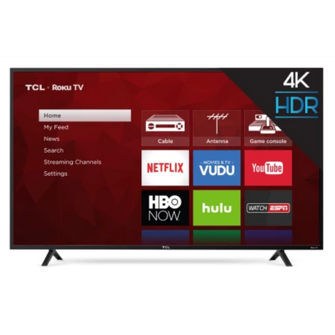 TCL 65" Class 4K UHD LED Roku Smart TV HDR 4 Series  ( 65S421 )