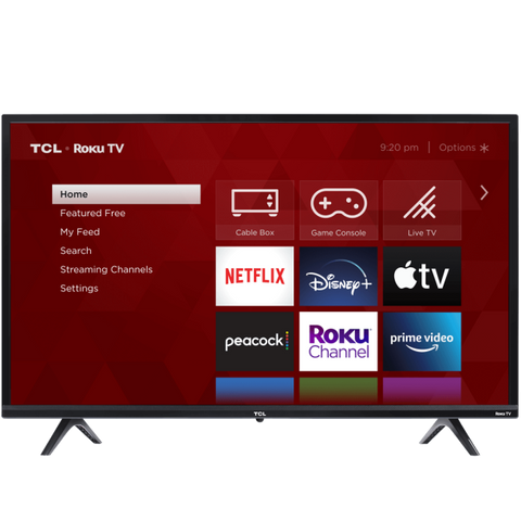 TCL 32" Class 3-Series 720P HD LED Roku Smart TV (32S335)