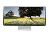 LG Black 34" Class 5ms GTG QHD UltraWide LED Backlight LCD Monitor IPS Panel 320 cd/m2 DFC 5,000,000:1(1000:1), Dual HDMI / Dual ThunderBolt ports (34UM95-P)