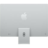 Apple iMac 24" 4.5K Retina display (Spring 2021) (MGPC3LL/A) (M1 3.20 GHz / 256GB SSD / 8GB RAM / 8-Core GPU) - Silver