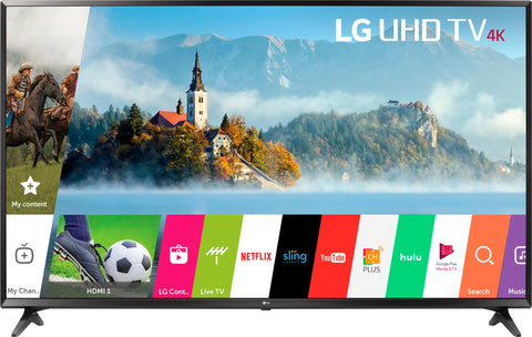 LG 55" 4K UHD HDR LED webOS 3.5 Smart TV (55UJ6300)