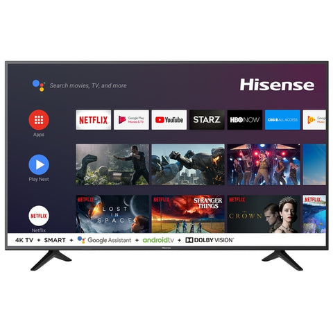Hisense 58" Class (57.5" Diag.) 4K Ultra HD LED ANDROID SMART TV - 58H6550E