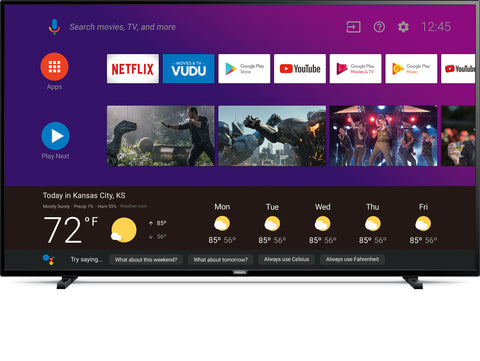 Philips 65" Class 4K Ultra HD (2160p) Android Smart LED TV with Google Assistant (65PFL5604/F7)