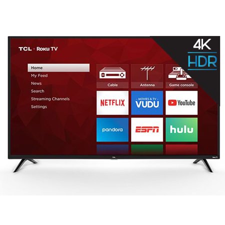 TCL 65" Class 4K UHD LED Roku Smart TV HDR 4 Series ( 65S425 )