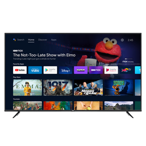 TCL 70” TCL 4K HDR Android Smart LED TV  (70S430)