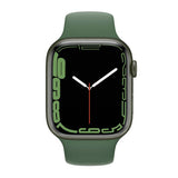 Apple Watch Series 7 (GPS + CELLULAR) 41mm Green Aluminum Case with Green Sport Band (MKH93)