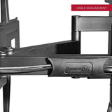 Seneca AV SA51 Full Motion Flat Panel TV Mount 37-Inch to 80-Inch Displays, Black