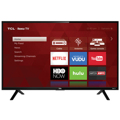 TCL 32" Class 720P HD LED Roku Smart TV 3 Series (32S33)