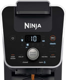 Ninja DualBrew System 14-Cup Coffee Maker, Single-Serve Pods & Grounds, 4 Brew Styles, Built-In Fold Away Frother, 70-oz. Water Reservoir & Carafe, Black (CFP451CO)