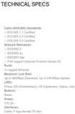 Linksys CM3024 High Speed DOCSIS 3.0 24x8 Cable Modem, Certified for Comcast/Xfinity, Time Warner, Cox & Charter (Modem Only, No WiFi Functionality)