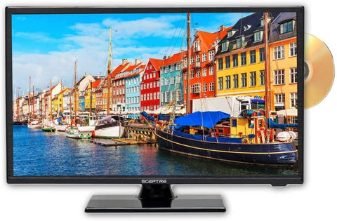 Sceptre 19" Class 720P HD LED TV with Built-in DVD Player ( E195BD-SRR )