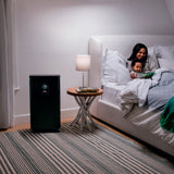 Shark - Air Purifier 6 With Anti-Allergen HEPA Filter Advanced Odor And Fumes Lock, 1,200 sq. ft., Smart Sensing - Charcoal Gray (HE602)
