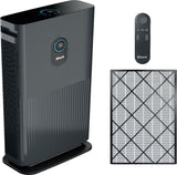 Shark - Air Purifier 6 With Anti-Allergen HEPA Filter Advanced Odor And Fumes Lock, 1,200 sq. ft., Smart Sensing - Charcoal Gray (HE602)