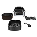 Ninja Foodi 8-in-1 Pressure, Broil, Dehydrate, Slow Cooker, Air Fryer, and More, with 6.5 Quart Capacity and a High Gloss Finish - Black ( OP350CO)