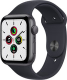 Apple Watch SE 44mm (GPS) Space Gray Aluminium Case with Midnight Sport Band (MKQ63)