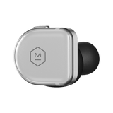 Master & Dynamic MW08 Sport Active Noise-Cancelling True Wireless Earbuds (Silver Sapphire Glass)