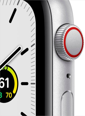 Apple Watch SE (GPS + Cellular) 40mm Silver Aluminum Case with