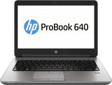 HP ProBook 640 G1 14" Intel Core I5-4200M 2.5GHz 8G 500 GB SATA w/ Windows 10