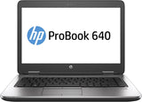 HP ProBook 640 G2 14" Intel Core I5-6300u 2.4 GHz 8G 500 GB SATA w/ Windows 10
