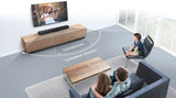 SAMSUNG 2.0 Channel One Body Sound+ 6 Speaker Built-In High-Res Soundbar with Built-In Subwoofer ( HW-MS550 )