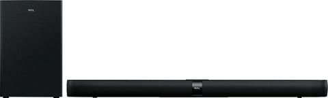 TCL - ALTO 7+ 2.1-Channel Soundbar System with Wireless Subwoofer - Black (TS7010-NA)