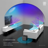 VIZIO SB36514-G6 36" 5.1.4 Premium Home Theater Sound System with Dolby Atmos and Wireless Subwoofer
