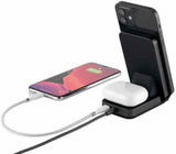 Ubio Labs 2-in-1 Wireless Charging Stand, Black