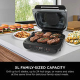 . Ninja FG551 Foodi Smart XL 6-in-1 Indoor Grill with Air Fry, Roast, Bake, Broil & Dehydrate, Smart Thermometer (FG551)