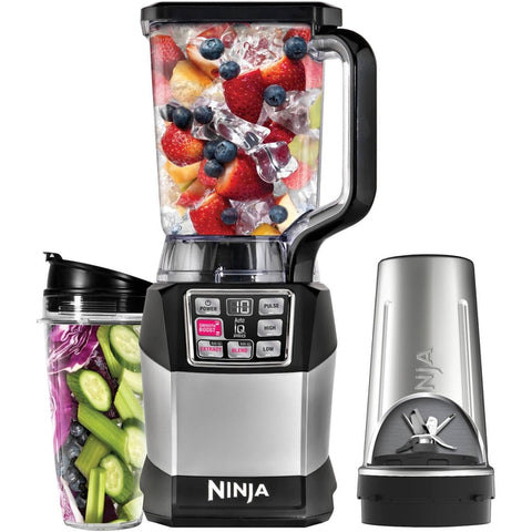 Nutri Ninja Auto iQ Compact Blender System with Nutri Ninja Cups BL49 TVOUTLET.CA