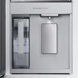 Samsung 23 cu. ft. Bespoke 4-Door French Door Refrigerator with Beverage Center // White Glass (RF23BB860012)