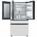 Samsung 23 cu. ft. Bespoke 4-Door French Door Refrigerator with Beverage Center // White Glass (RF23BB860012)