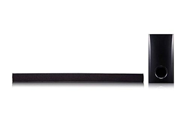 LG SH2 100 Watt 2.1 Channel Bluetooth Sound Bar with Wired Subwoofer ...