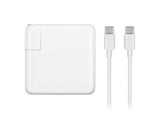 Chuns 61W USB C Power Adapter, Fast Charger for Apple MacBook Air/Pro USB-USB C Charge + Type C Cable