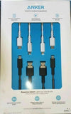 Anker PowerLine II USB-A to Lightning Cable 4-pack
